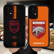 Q85 Borneo FC soft Casing for Samsung A34 A55 A54 A36 A15 A35 S25 Ultra A16 A24 A05S A25 A56 A04s A1