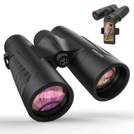 SORE Shunguang Whale Shark 12X42/10X42 Binoculars 16.5 Large Prismatics HD Purple Mirror West