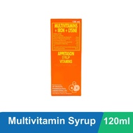 Appetason Vitamin B Complex, Lysine & Iron Syrup 120ml