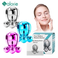 Salorie V-Wheel Facial Face Lift Massager 4D Full Body Roller Thin Face Slimming Massager Face Lifting Firming  Body Shaping Relaxation Beauty Instrument