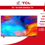 TCL 58" 4K UHD Google LED TV 58P635