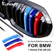 Car Front Grille Trim Strips Clip for BMW 1 Series F40 2020-2023 M-sport Style Trim Grille Car Exter