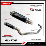 Knalpot Mx King Type Leher Kenalpot Y15 Malaysia Stel X1 Speed