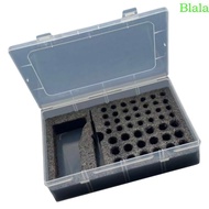 Blala Interlocking Plastic  Holder Case Ideal For Home Office Or Electronics Shop