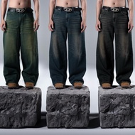 DEMOAN - BAGGY JEANS | Men's Jeans Baggy Jeans Men Denim Jeans