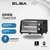 ELBA Oven Toaster EOT-D0989(BK) - Black (9L / 800W)