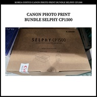 KOREA COSTCO CANON PHOTO PRINT BUNDLE SELPHY CP1500