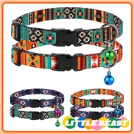 【HOT SALE】Tribal Aztec Cat Collar - Breakaway Safety Kitten Collar with Adjustable Design | Reflecti