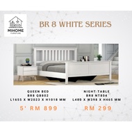 MiHome BR8 Bed Wood (BR8 QB802)