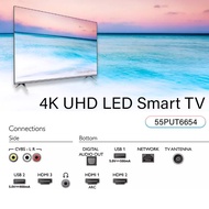 Philips (55’’) (58'') 4K UHD LED Smart TV 55PUT6654/68 55PUT6654 58PUT6604/68 58PUT6604