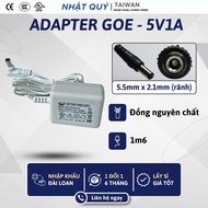 Power Adapter 5V1A GOE - Jack 5.5mm x 2.1mm (lead) - 5V 1A charger for wifi cameras,...
