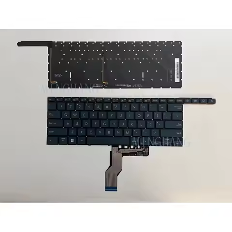 M for ASUS ZenBook Pro Duo 15 OLED UX582L UX582LR UX582ZW UX582Z US Keyboard Backlit