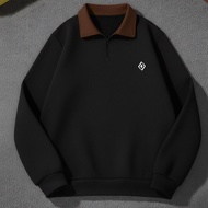 PLATINUM WORLD Sweatshirt Crewneck Halfzip Rugby Couple Men - Women HK Premium Quality R 003