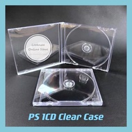 CD/VCD/DVD Single 1 Disc Jewel Case Casing~Clear/ Transparent CD Jewel Case