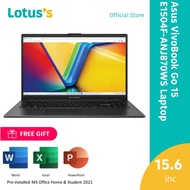 Asus 15.6" Vivobook Go 15E1504F-ANJ870WS (R3-7320U, 8GB, 512GB, Windows 11, Black, Home & Student)