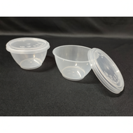 MS W2 / FC200 Round Plastic Food Container (50pcs±) / Plastic Container / Round Container