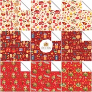 [GG76] [BUY MINIMUM 5 SHEETS] Premium Gift Wrapping Paper Size 50x70cm Type 1 Thick Beautiful - Fish