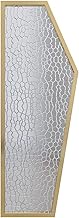 Urinal Partition Screen, Wall Mounted Men's Toilet Partition, Mall Restroom Privacy Partition Extension Screen, (Color : Gold-d, Size : 15.7x39.3in)