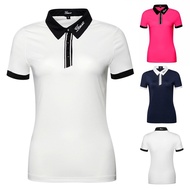 new2024 Golf Titleist Clothing Women 'S Golf Short Sleeve Breathable Slim Fit Fast Drying Fashion Top T-Shirt Polo Shirt Summer 2020 Korea Original Fairliar∮ Pxg∮ PEARLY GATES Titleist Callaway∮ ANEW J.lindeberg Ping∮