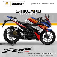 DECAL CBR150R FACELIFT / DECAL CBR 15OR / DECAL CBR 150R NEW / STICKER CBR 150R / CUSTOM DESIGN / 04