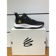 [Qingda Yihong] Under Armour 3Z6 Men's Basketball Shoes Cushioning Comfortable 3025090-102 Black Gol