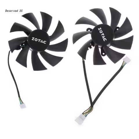 R9CB 4Pin 12V GPU Graphics Card Cooling Fan VGA Cooler for Zotac RTX2060 2060 SUPER Destroyer HA/HB 