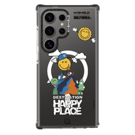 HI-SHIELD Stylish Magsafe Shockproof Case รุ่น Happy Smile4 [SAMSUNG S24 Ultra  S25 Ultra] - เคสแม่เ