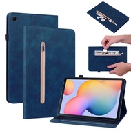 For samsung Galaxy Tab A S6 Lite P613 P619 2022 10.4 Case Luxury Leather Wallet Zipper Tablet For Galaxy Tab A S6 Lite Case