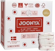 Joonya Baby Diapers, Size 2 S (7-13 lb) - 6 Bags of 30 (180) - **New Range** - NonToxic, Eco-Friendl