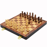 [Super chess] Wooden International chess Set (Magnetic) Foldable Classic board