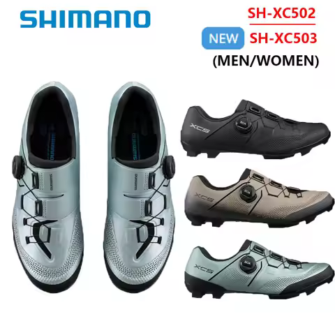 Shimano XC502 XC503 Mountain Bike Self-locking Shoes XC5 SH-XC502 Racing OFF ROAD/Cross Country Moun