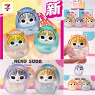 Get 1 Chance To Win Mofusan D Luck Cat Lucky Daruma Neko Soda Series Blind Box