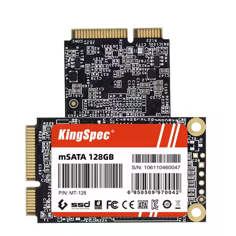 KingSpec mSATA SSD 128gb 256gb 512GB mSATA SSD 500g HDD For Desktop Mini SATA Internal Solid State H