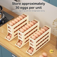 H&X Refrigerator Egg Storage Box Kitchen Egg Box Storage Egg Box Four-Layer Dedicated Egg Carton Egg