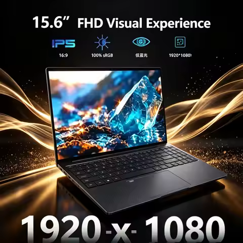 Gaming 15.6" Laptop Computer Intel Core i9-9900 Windows 11 2TB Laptops Office Computer Fingerprint U