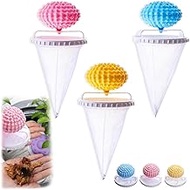 Floating Hair Filtering Mesh Removal, Washing Machine Hair Catcher, Reusable Lint Trap Filter for Pe