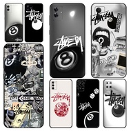 for Realme 8S 8i 9i 9 10 Pro Plus 12X Compatibility TPU Phone Cases Soft protective cover Stussy exq