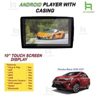 [Free Reverse Camera] Perodua Bezza 2016-2021 TS18 10" Car Android Player Plug And Play Socket Wifi 