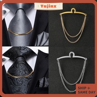 YUJINX Tie Clip Formal Tie Accessories Shirt Chain Buckle Necktie Accessories Wedding U-shaped Tie C