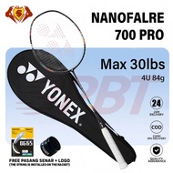 YY NANOFLARE 700 PRO Badminton Racket 4U G5 Head Light Fast Swing Double Specialist Player MX40