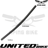 Handlebar United Alloy Flat 25.4mm Fixie MTB Seli Folding Bike Handlebar