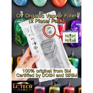 100% Original 3M ORGANIC VAPOR/GAS 6051 MASK FILTER 1 PAIR Comfort Painting Epoxy 6000 Series Respir