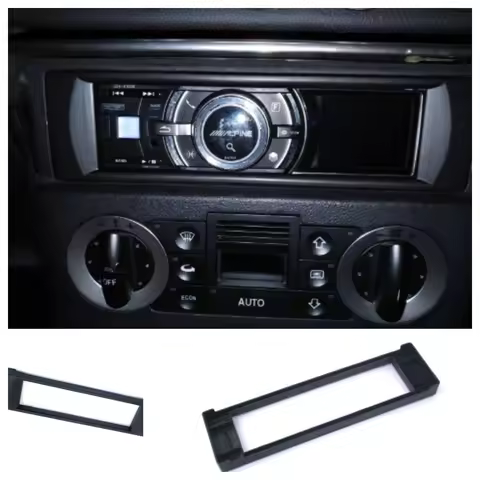 1 Piece Car Radio Fascia 1-DIN Size Trimming Frame Bezel For Audi A3 8L / A6 C5 / TT MK1