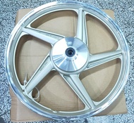 ล้ออะลูมิเนียมด้านหน้าและด้านหลังสำหรับ Honda WY125-P WH125-2 ล้ออะลูมิเนียมและวงล้อเหล็กสำหรับรถจัก