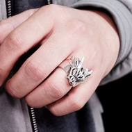 祥龍獻瑞 龍年 紀念戒指 925純銀戒指 男戒 男生戒指