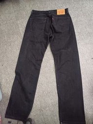 Levi's 505 Black Jeans