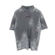 【二手】巴黎世家 (Balenciaga) BALENCIAGA T卹，帶刺繡logo，764235，灰色，棉質，男女通用，二手 A
