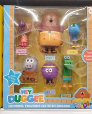 Hey Duggee Squirrel Figurine Set with Duggee 得意隊長與成員公仔