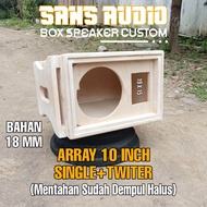 Box array 10 inch single + twiter