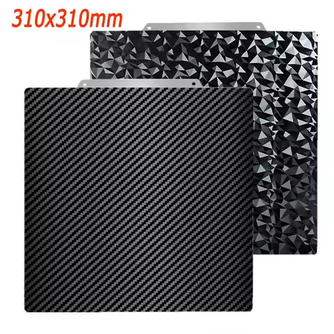 For QIDI Plus 4 PEI Sheet Double Side Magnetic Spring Steel Sheet PEO PET For Artillery Sidewinder X